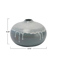 Hello Honey® Farmhouse Stoneware 2-Tone Vase