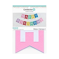Happy Birthday Felt Garland by Celebrate It™