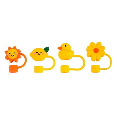 Yellow Straw Toppers, 4ct. by Ashland®