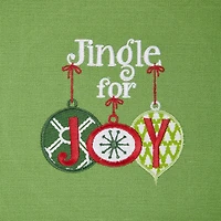 DII® Jingle For Joy Embroidered Dishtowel Set