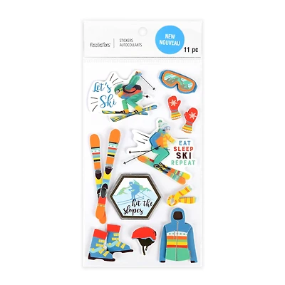 Let's Ski Stickers by Recollections™