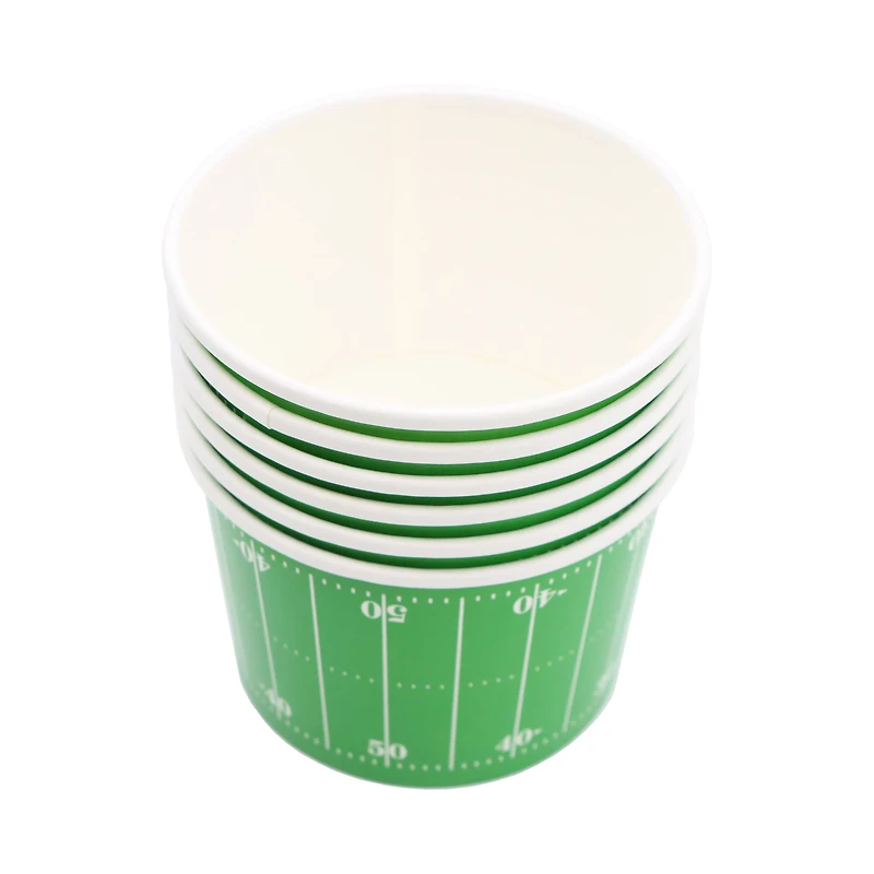 Green Game Day Ice Cream Cups, 6ct. by Celebrate It™