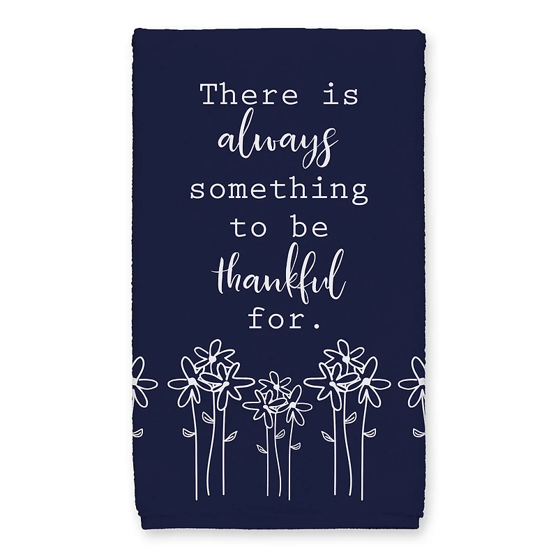 Be Thankful Florals 16" x 25" Tea Towel Set of 2