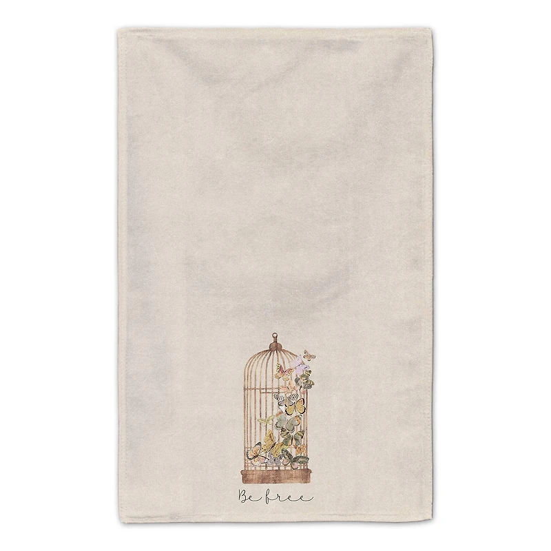 Butterfly Birdcage 16" x 25" Towel Set