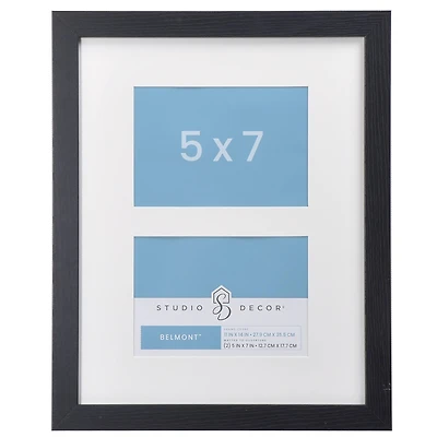2 Opening 5" x 7" Belmont Frame by Studio Décor