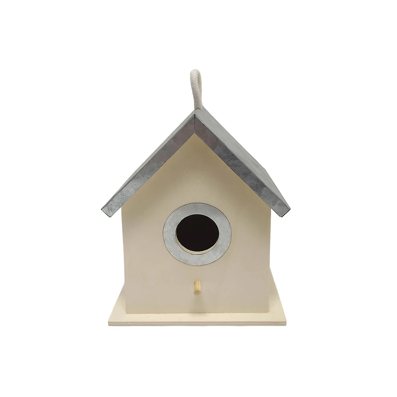 7" Unfinished Plywood Birdhouse by Make Market®