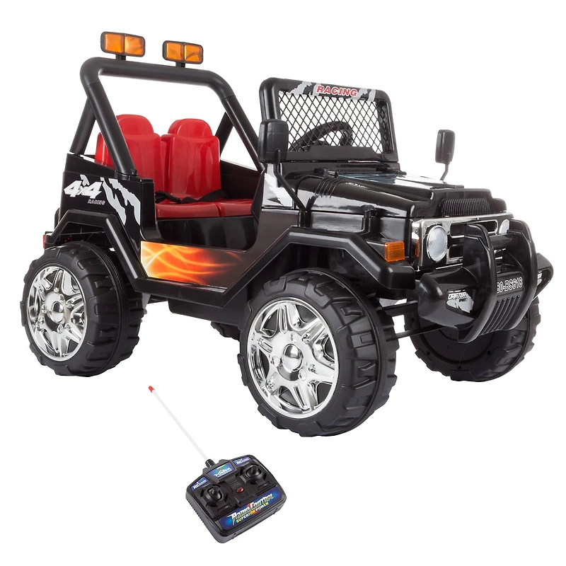 Toy Time Black Battery Powered Ride-On All Terrain Sporty Truck