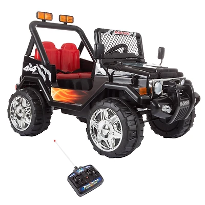 Toy Time Black Battery Powered Ride-On All Terrain Sporty Truck