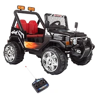 Toy Time Black Battery Powered Ride-On All Terrain Sporty Truck