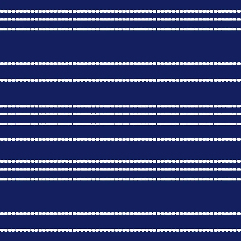 Blue Printed Fabric Strips by Loops & Threads®