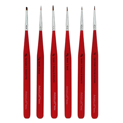 Roma Taklon Soft Touch 6 Piece Multi Media Brush Set by Artist's Loft®