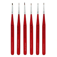 Roma Taklon Soft Touch 6 Piece Multi Media Brush Set by Artist's Loft®