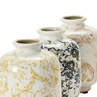Hello Honey® 6" Terra Cotta Vase Set