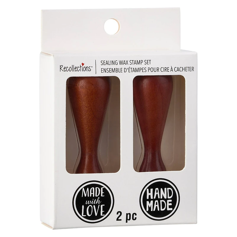 Made with Love & Hand Made Wax Stamp Set by Recollections™