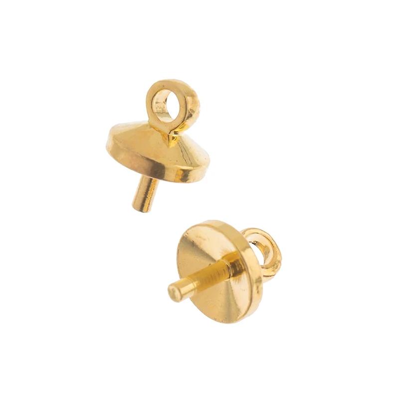 John Bead Must Have Findings Glue-In Bead Caps