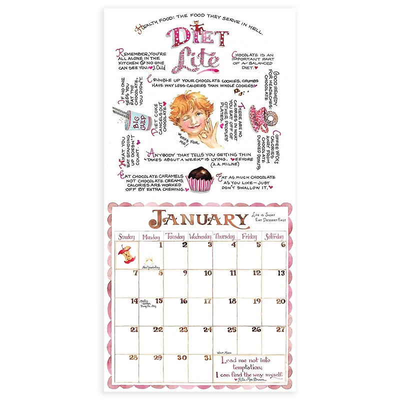 TF Publishing 2024 Susan Branch Mini Calendar