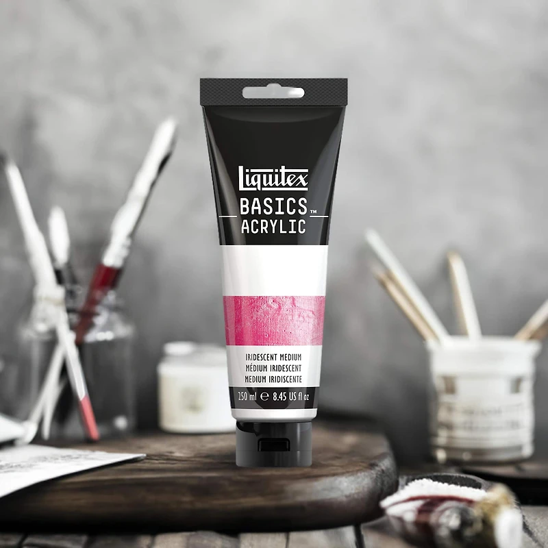 Liquitex® BASICS® Acrylic Iridescent Medium