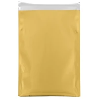 JAM Paper 12" x 18" Gold Foil Open End Envelopes with Self Adhesive Closure, 25ct.