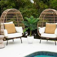 3ft. UV Resistant Artificial Double Robellini Palm Tree (Indoor/Outdoor)