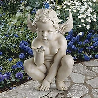 Design Toscano 15" Life's Mysteries Cherub Statue