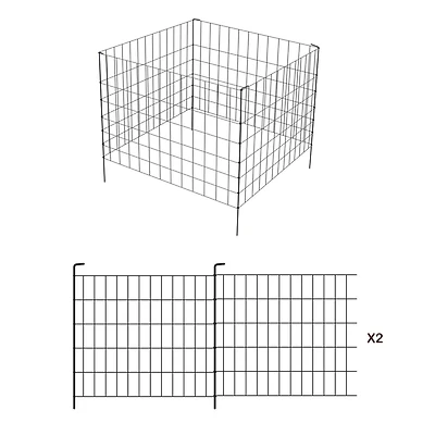 NEX™ Mesh Fence Landscape Border, 4ct.