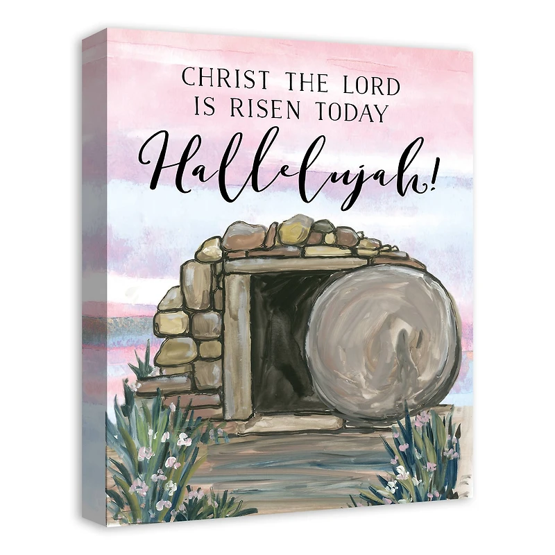 Hallelujah Tomb Canvas Wall Art