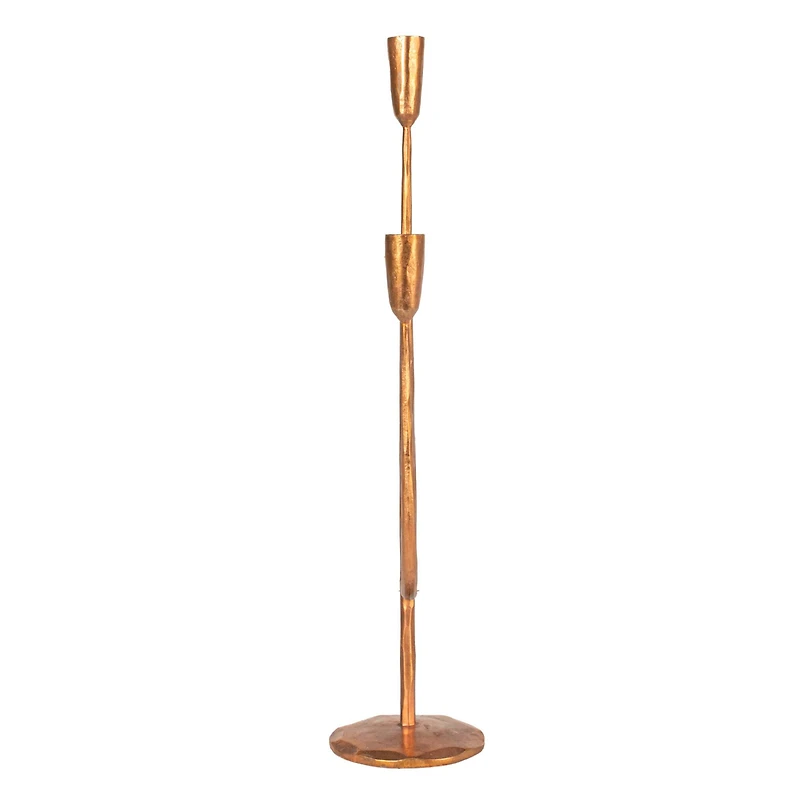 Hello Honey® 21.5" Copper Metal Candelabra