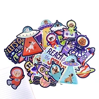 Pets in Space Vinyl Die Cut Stickers by Recollections™