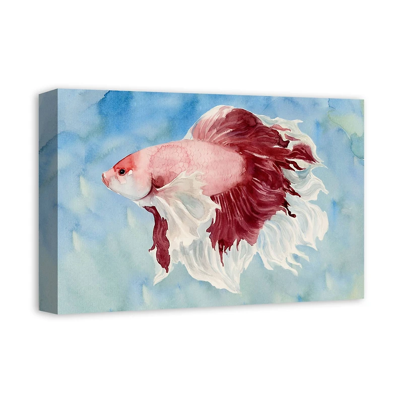 Red Fish 18" x 12' Canvas Wall Art