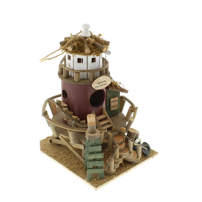 11.25" Island Paradise Birdhouse