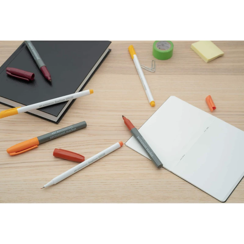 Art Alternatives Silver Fine Permanent Marker Set