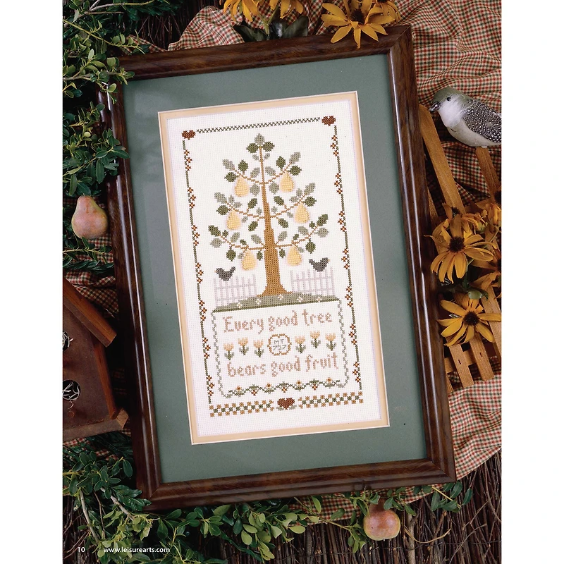Leisure Arts® Cross Stitch Joy in the Journey Book