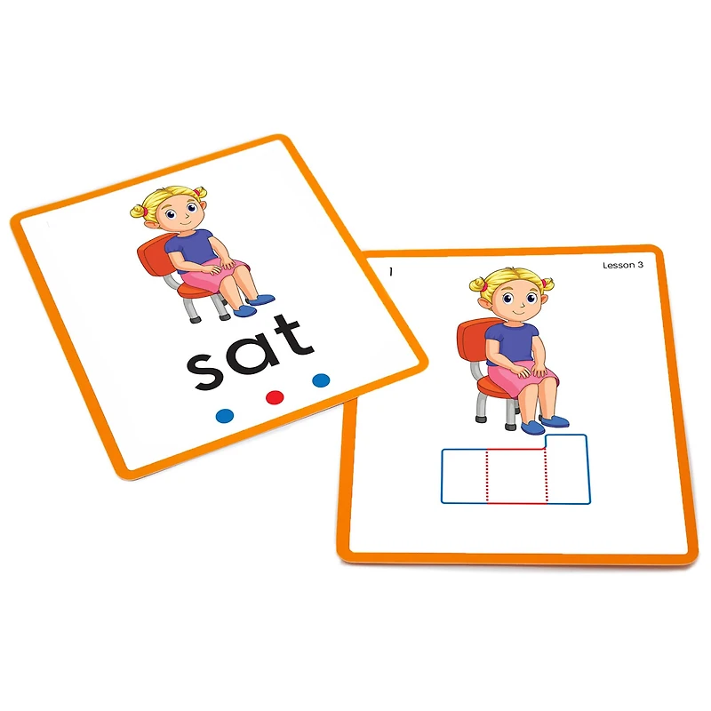 Junior Learning® Phoneme Frame Flashcards: The Science of Reading Supplementary Resources