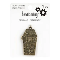 Found Objects Coffin Pendant by Bead Landing™