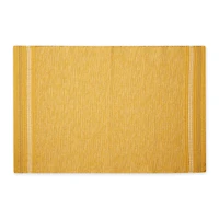 DII® Modern Stripe Variegated Handwoven Recycled Yarn Rug