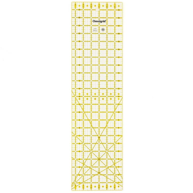 Omnigrid® 6.5" x 24" Rectangle Quilting & Sewing Ruler