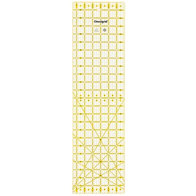 Omnigrid® 6.5" x 24" Rectangle Quilting & Sewing Ruler