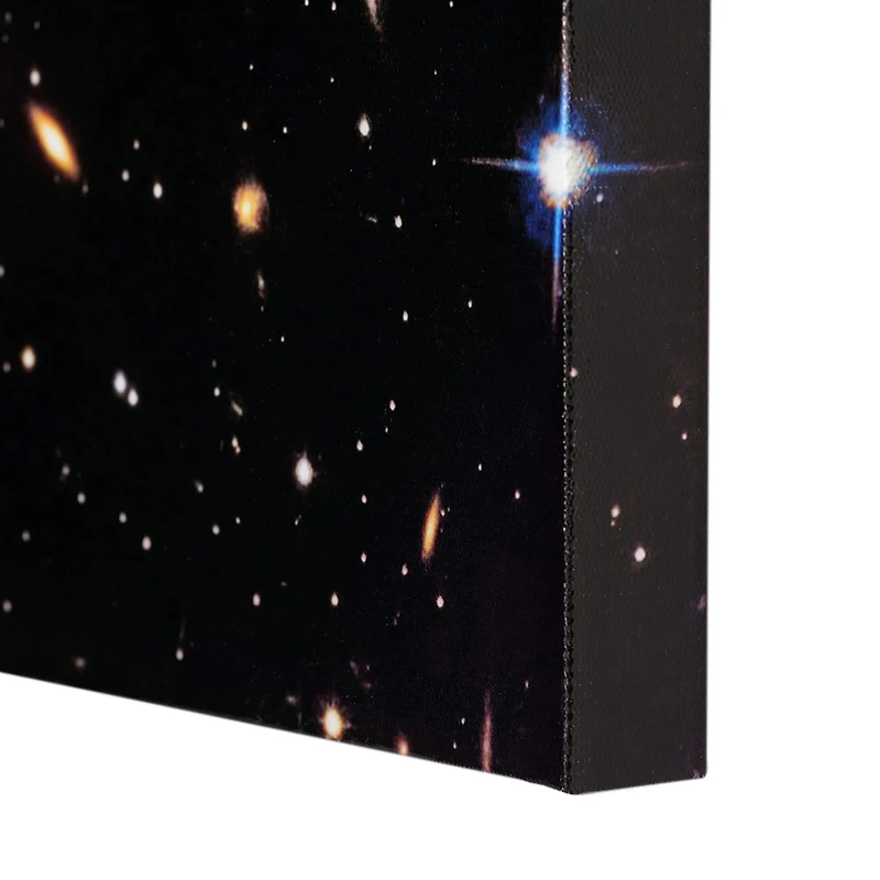 American Art Décor™ 30" NASA Magellanic Cloud Glossy Lacquer Canvas Wall Art Print