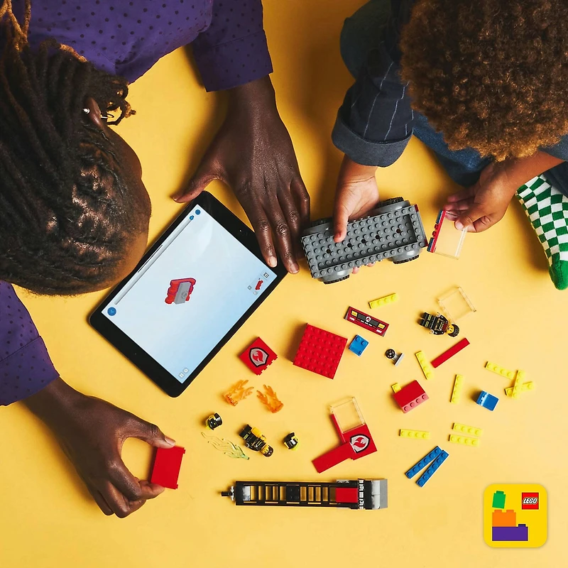 LEGO® City Fire Ladder Truck, Firefighter Toy Vehicle Gift for Kids 60463