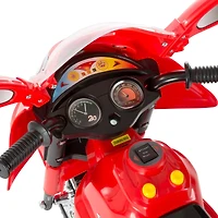 Toy Time Red Ride-On 3 Wheel Motorcycle