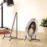 Black Smooth Wire Photo Stand by Studio Décor