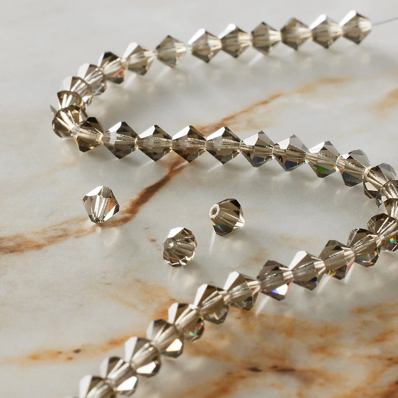 Preciosa Glass Crystal Bicone Beads