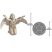 Design Toscano 19" Heavens Devotion Angel Outdoor Statue