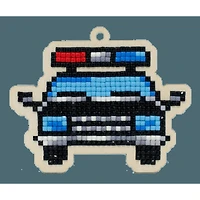 Crafting Spark Police Car Diamond Painting Kit