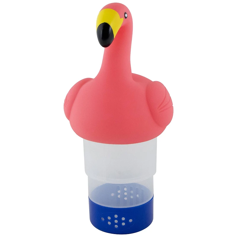 Swimline 12" Pink Flamingo Floating Pool Chlorine Dispenser