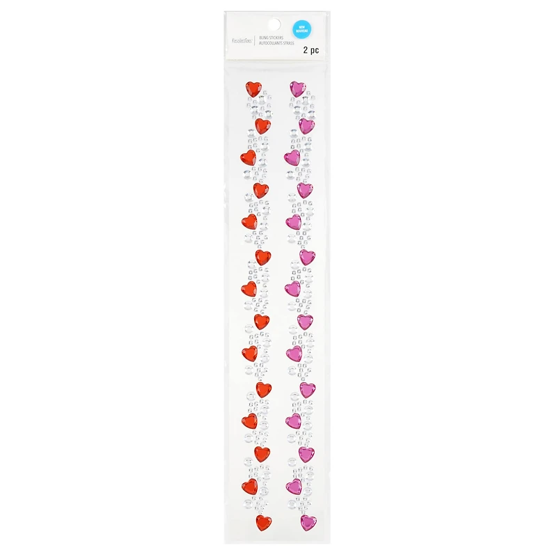 Hearts Strip Bling Stickers by Recollections™