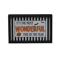 8" Wonderful Time Block Tabletop Sign by Ashland®