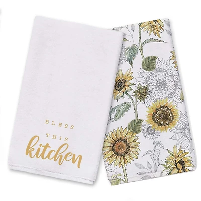 Bless This Kitchen Tea Towel Set