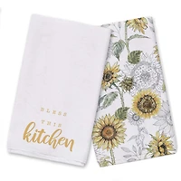 Bless This Kitchen Tea Towel Set