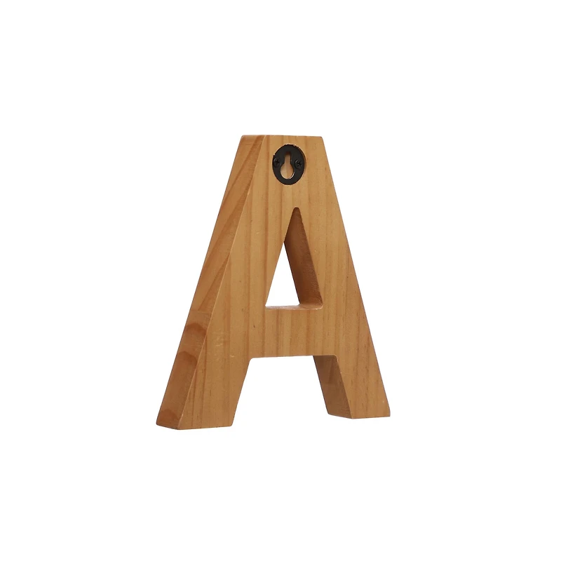 7" Monogram Pine Wood Letter by Ashland